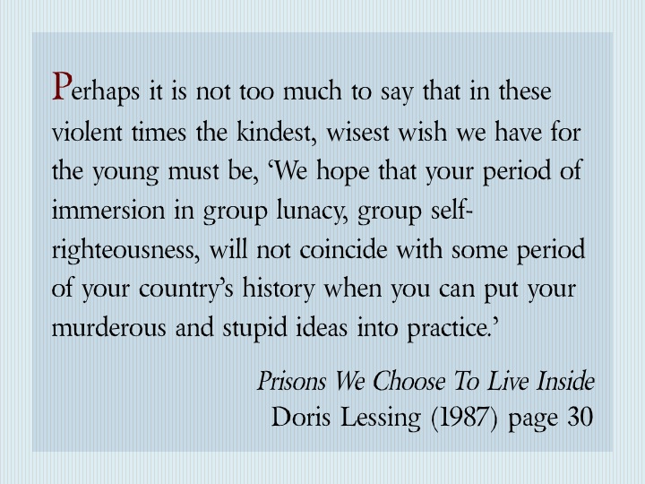 Lessing-Prisons